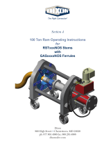 Dixon100 Ton Ram: Section 4 RST-Series Stems and GAS-Series Ferrules