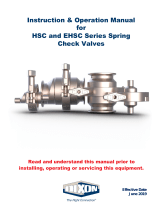 DixonHSC & EHSC Series Spring Check Valve