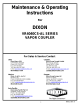 DixonVR4040CS-AL Vapor Hose Coupling