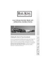 Rail King SANTA FE STEEL RAIL FREIGHT HAULER 2-6-0 Operating instructions