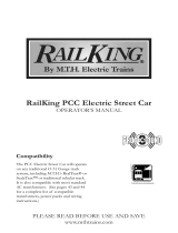 MTHTrains RailKing PCC Street Car User manual