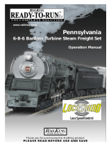 RailKing Pennsylvania 6-8-6 Bantam Turbine Steam Freight Set Operating instructions