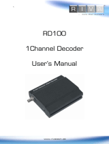 Riva RD1000 User manual