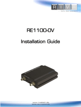 Riva RE1100-OV Installation guide