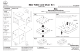 KidKraft Star Table & Chair Set Assembly Instruction