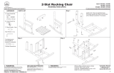 KidKraft 2-Slat Rocker - Natural Assembly Instruction