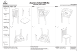 KidKraft Avalon Chair - White Assembly Instruction