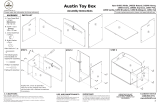 KidKraft Austin Toy Box - Red Assembly Instruction