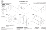 KidKraft Austin Toy Box - Red Assembly Instruction