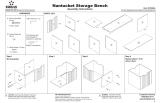 KidKraft Nantucket Storage Bench - White Assembly Instruction