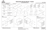 KidKraft Nantucket Storage Bench - Pastel Assembly Instruction
