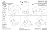 KidKraft Step 'N Store - Vanilla Assembly Instruction