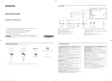 Samsung PM43F-BC Quick setup guide