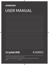 Samsung UE65TU8000K User manual