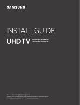 Samsung HG55NJ678UF Installation guide