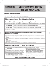 Samsung ME18H704SFW/AC User manual