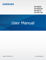 Samsung SM-R805W User manual