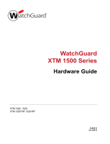 Watchguard XTM 1500 Series Hardware Guide