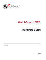 Watchguard XCS 880 Hardware Guide