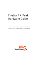 Watchguard Firebox X6000 User manual