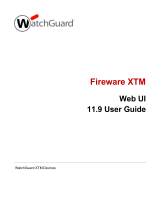 Watchguard Fireware XTM Web UI User guide