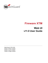 Watchguard Fireware XTM Web UI User guide