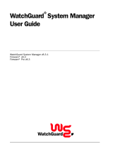 Watchguard WSM User guide