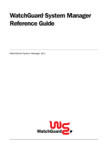 Watchguard WSM Reference guide