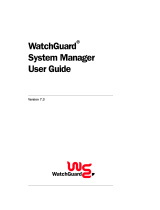 Watchguard Legacy Firebox X Core & Peak User guide