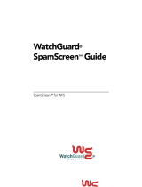 Watchguard SpamScreen User guide