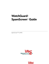 Watchguard SpamScreen User guide