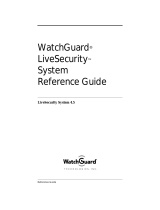 Watchguard Legacy Firebox X Core & Peak Reference guide