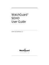 Watchguard SOHO User guide