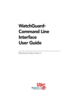 Watchguard CLI User guide