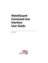 Watchguard CLI User guide
