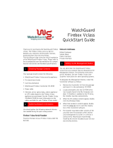 Watchguard Firebox Vclass Quick start guide