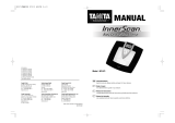 Tanita Scale BC-573 User manual
