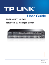 TP-LINK JetStream TL-SL3452 User manual