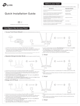 TP-LINK TL-WA801ND Quick Installation Guide