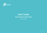 Ptp-Link KL50B Kasa Filament Smart Bulb User manual