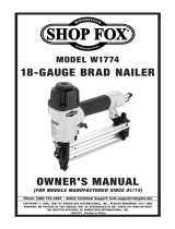 Shop fox W1774 Owner's manual