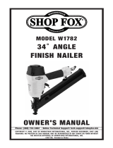 Shop fox W1782 Owner's manual