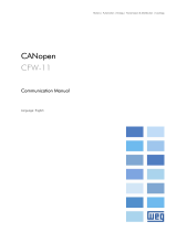 WEG CANopen CFW-11 Communication Manual