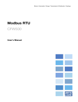 WEG CFW500 User manual