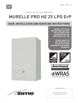 Sime Murelle PRO HE 25 LPG ErP Owner's manual