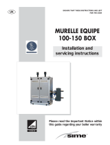 Sime Murelle Equipe 100 150 BOX Installation guide