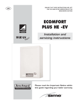 Sime Ecomfort Plus HE EV Installation guide