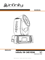 Infinity iW-340 RDM User manual