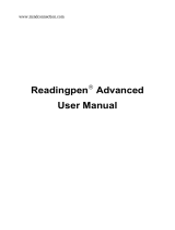 Ectaco Pen Scanner User manual