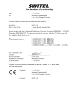 SWITEL WTF718 Owner's manual